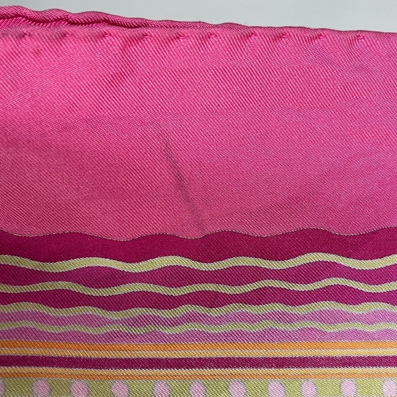 Rare Authentic Hermes Silk Scarf " Les Jardins d'Armenie," by Karen Petrossian - Picture 10 of 10